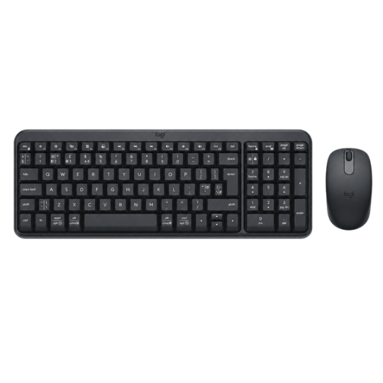 Logitech MK250 Wireless Keyboard+Mouse Graphite