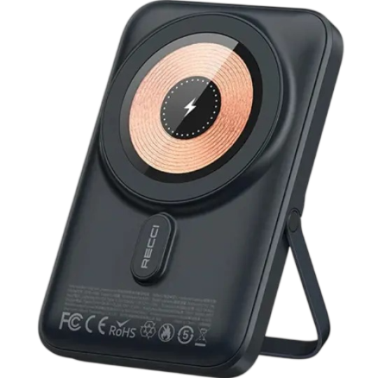 Recci Mechanic RPB-W08 Wireless 10000 mAh Black