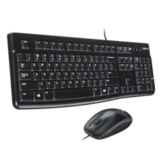 Logitech MK120 Keyboard+Mouse Black