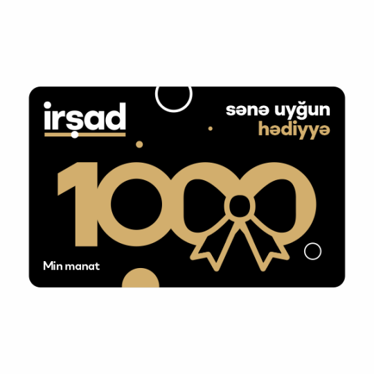 ŞadKart 1000 AZN hədiyyə kartı
