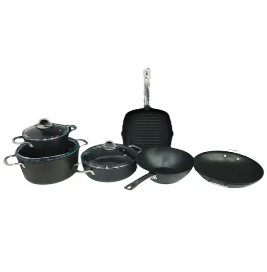 BONERA PLUS 9 PARÇA BİG CHEF QAZAN DƏSTİ