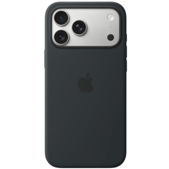 Apple iPhone 17 Pro Max Silicone Case with MagSafe MGFR4ZM/A Black