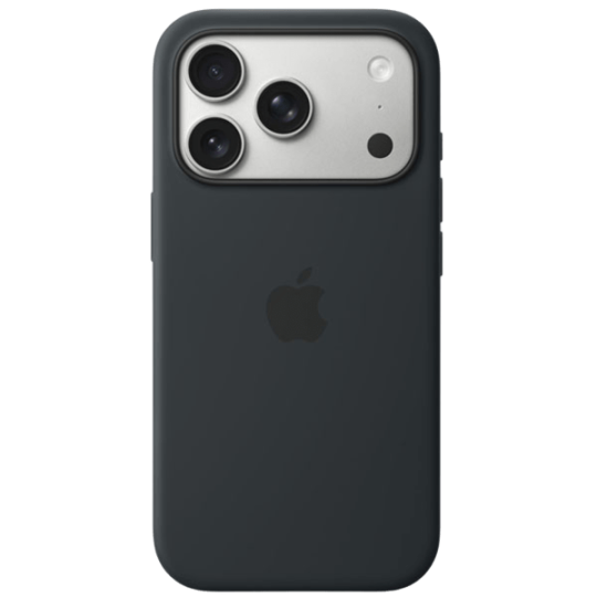 Apple iPhone 17 Pro Silicone Case with MagSafe MGFK4ZM/A  Black