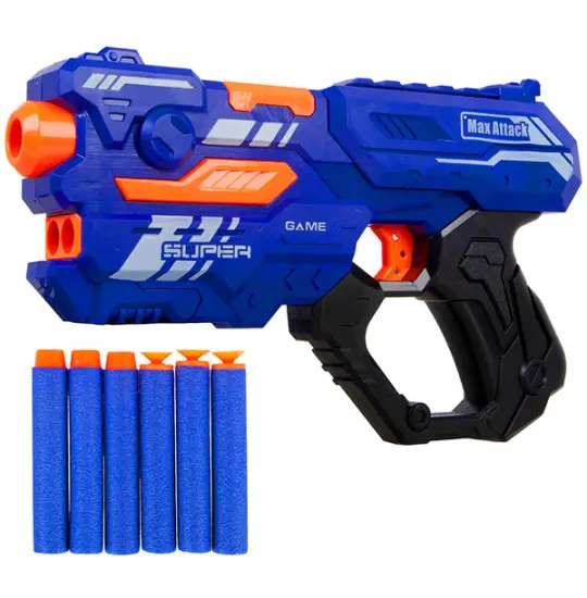 Gun Super Shoot Manual Soft Bullet Gun Huihong 9002A-1 Toys