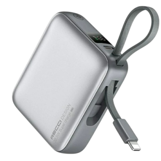 Recci RPB-P62 10000 mAh Gray
