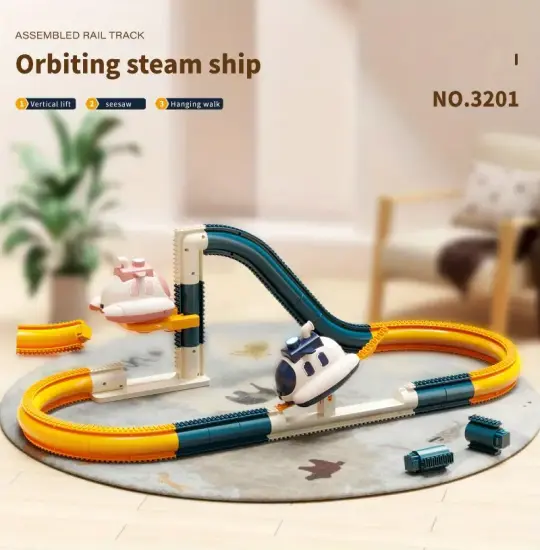 Train Baoke Bear Steam Spaceship 3203