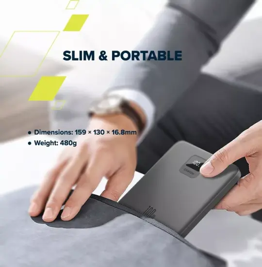 Canyon Slim PB-2008 100W CNE-CPB2008DG 20000 Dark Gray