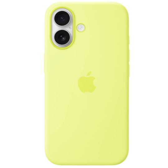 Apple iPhone 17 Silicone Case with MagSafe MGEV4ZM/A Neon Yellow