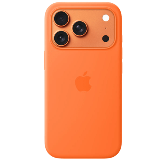 Apple iPhone 17 Pro Silicone Case with MagSafe MGFE4ZM/A Orange