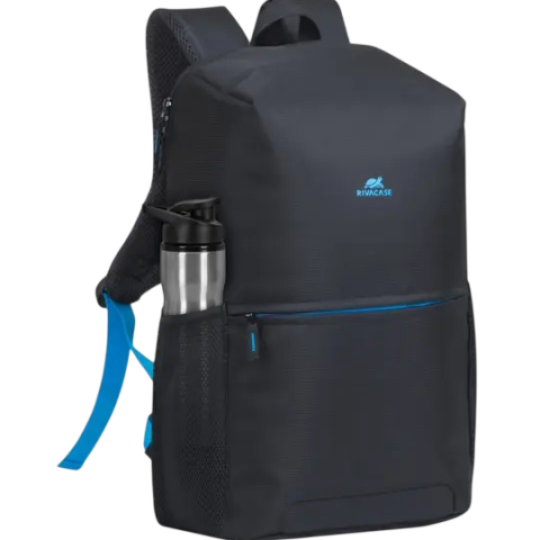 Riva Case 8068 + Sports Bottle Backpack 15,6" Black