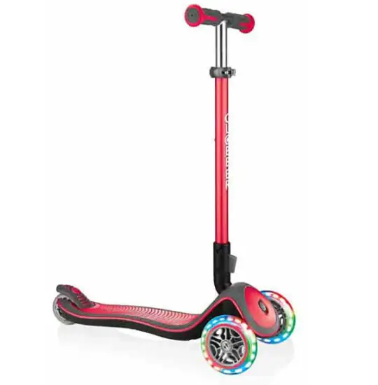 Globber ELITE DELUXE LIGHTS RED (4897070184770)