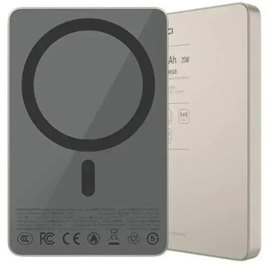 Recci RPB-W36 10000 mAh Beige