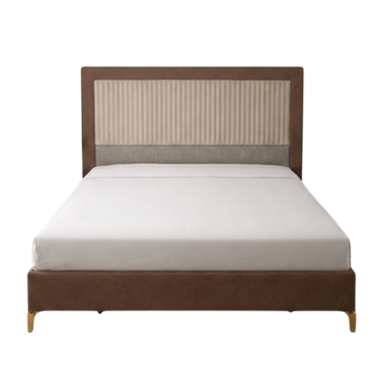 Кровать SALOGLU Riqa Bazalı 160, D.Rahle/G.Kaplan/21006-2/Stucco 972