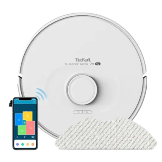 TEFAL RG8577 X-Plorer Seriya 75 S Max Mop Funksiyalı - Ev Heyvanı Dostu (2211401092)