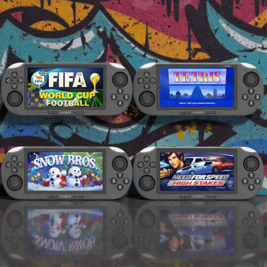 Portable Game Console Euroacs EU-G23 Dark Gray