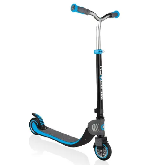 Globber FLOW FOLDABLE 125 BLK SKY BLUE (4897070184220)