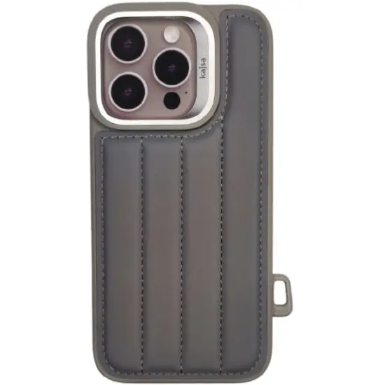 Iphone 16 Pro case Kajsa Dale Collection Perpendicular 3-DP-I16P6.3-LGR Light Gray