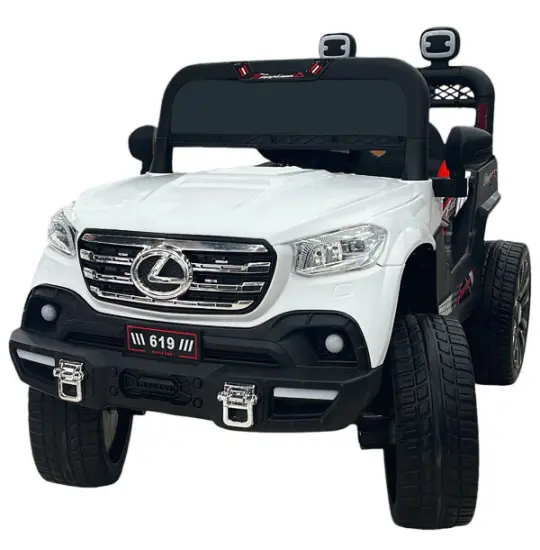 Uşaqlar üçün elektromobil 619 White