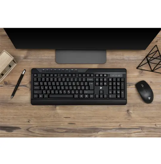 2E Wireless Combo MK410MWB Black