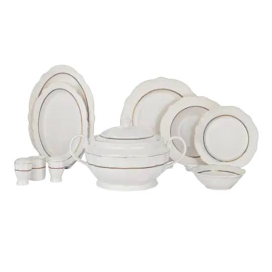 Schafer serene dinner set-60 PCS.-GOLD-03 (8699131841907)