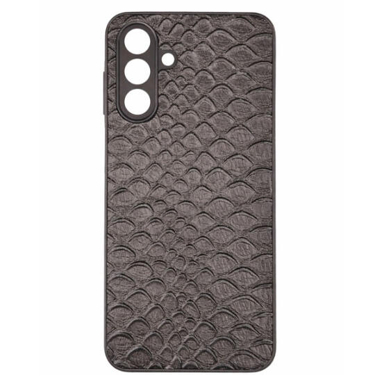 Samsung Galaxy A17 case Leather Crocodille Black