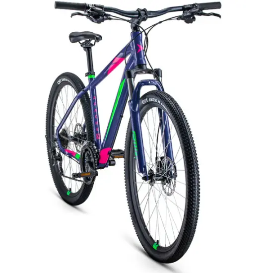 Forward Apache 27,5 3.0 HD (Wheel 27,5/ Gear 21/ Size 19) Violet/ Green RBKW1M67Q039