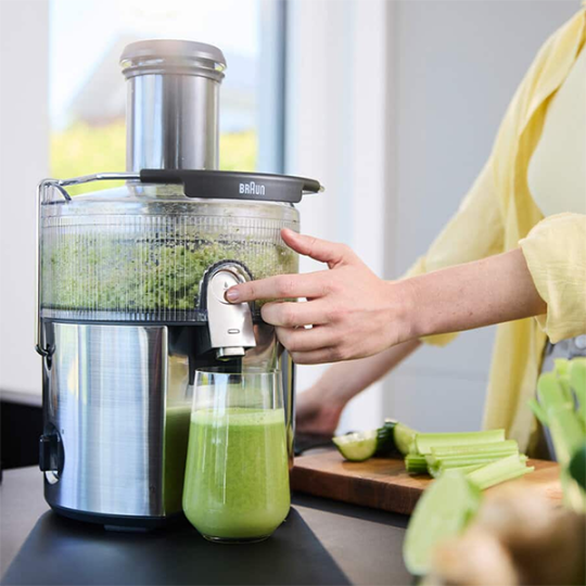 Braun MultiJuice 7 Spin juicer SJ7000 Grey