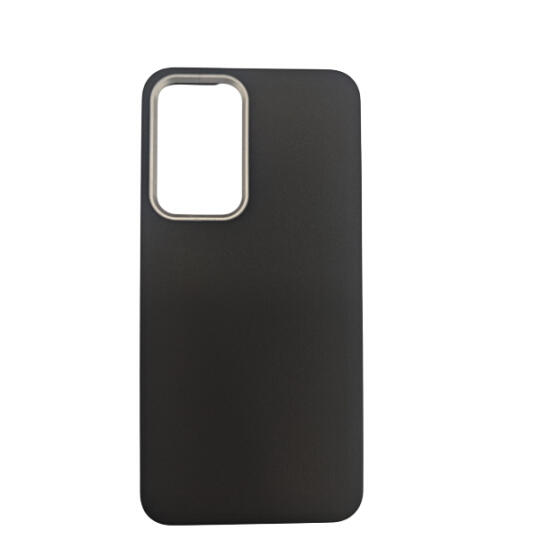 Samsung Galaxy A56 Hard  Leather Camera Open Black