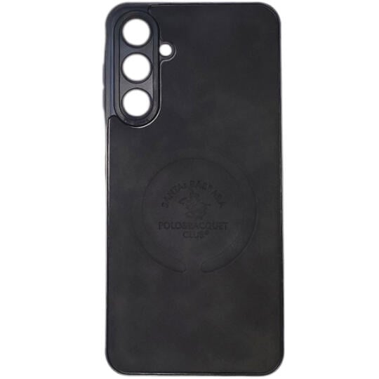 Samsung Galaxy A16 case Leather Magsafe Polo Club Black