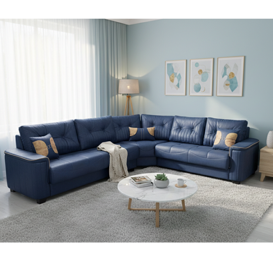 Угловой Диван SALOGLU Flamingo Künc 3+2, Tiger07/Tiger03