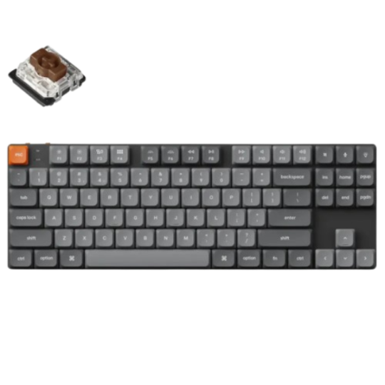 Keychron K1 Max Gateron White Backlight Brown Switch