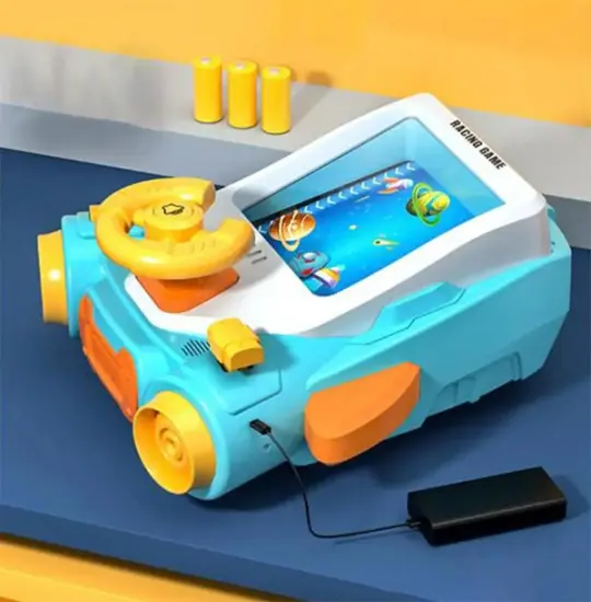Racing Game JD Toys Driving Cosmic 8800-2 Light Blue