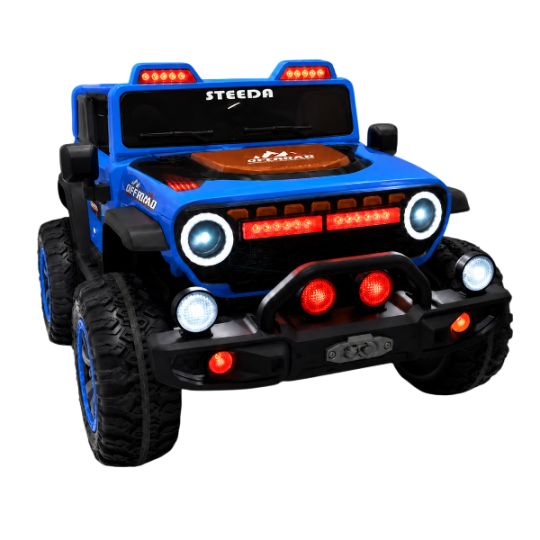 Uşaqlar üçün elektromobil JB-600 Black&Blue