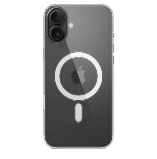 Apple Iphone 16 Plus case Silicone Case with MagSafe MA7D4ZM/A Clear