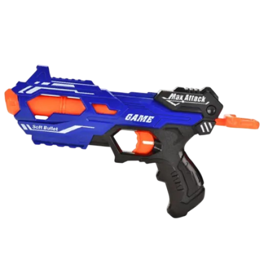 Gun Super Shoot Manual Soft Bullet Gun Huihong 9003A-6 Toys