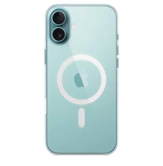 Apple Iphone 16 Plus case Silicone Case with MagSafe MA7D4ZM/A Clear