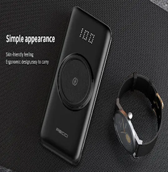 Recci Spirior Wireless  RPB-N28 10000 mAh Black