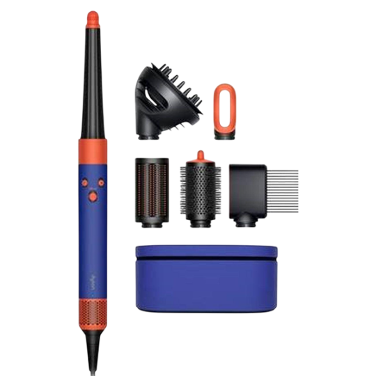 Dyson Multistayler Airwrap Complete Long HS08 Vinca Blue Topaz Orange