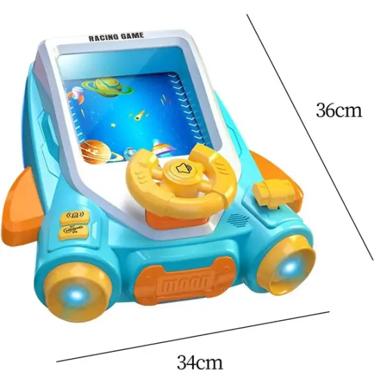 Racing Game JD Toys Driving Cosmic 8800-2 Light Blue