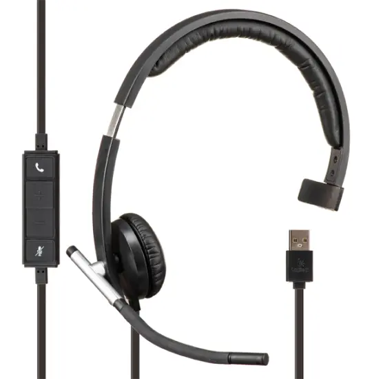 Logitech H650E USB Mono Black