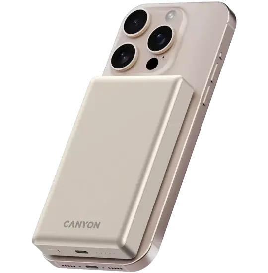 Canyon Wireless Magnetic OnPower 510 CNS-CPB510BE 10000 mAh Beige