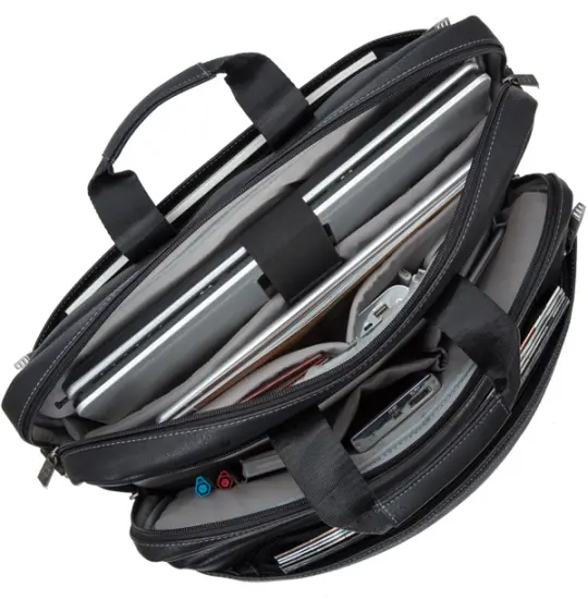 Riva Case 8940 Bag 16" Leather Black