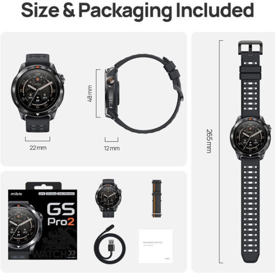 Mibro GS Pro 2 Dark Gray