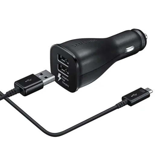 Samsung Car Adapter Fast EP-LN915U MicroUSB 15W Black