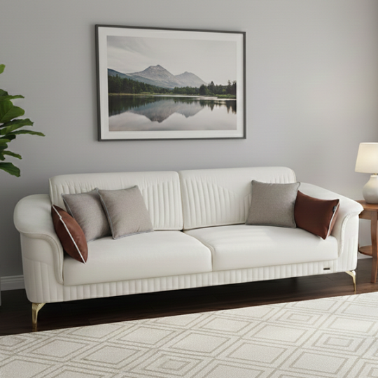 Divan SALOGLU Armando 3-yerli, C112104 Krem 5003