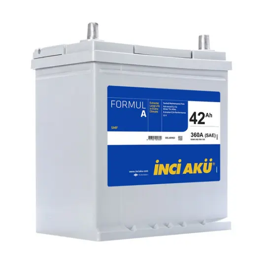 İNCİ AKÜ 42 Ah Asia FormulA R+