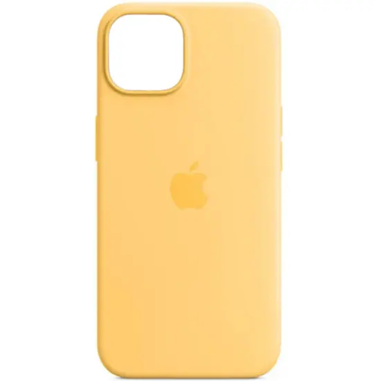 Apple Iphone 14 Silicone Case with MagSafe MPT23ZM/A Sunglow