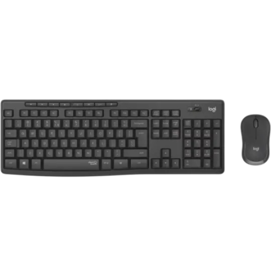 Logitech MK295 Wireless Keyboard+Mouse Black
