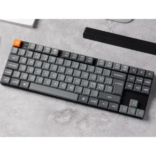 Keychron K1 Max Gateron White Backlight Red Switch
