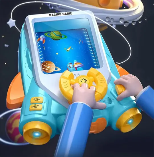 Racing Game JD Toys Driving Cosmic 8800-2 Light Blue